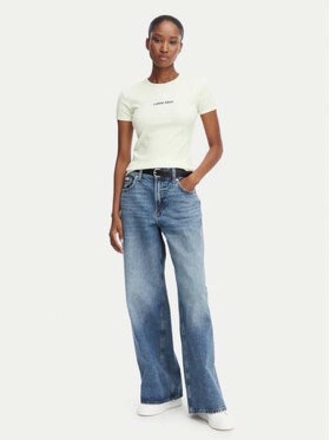 Calvin Klein Jeans Jeansy LV047G912G Granatowy Relaxed Fit