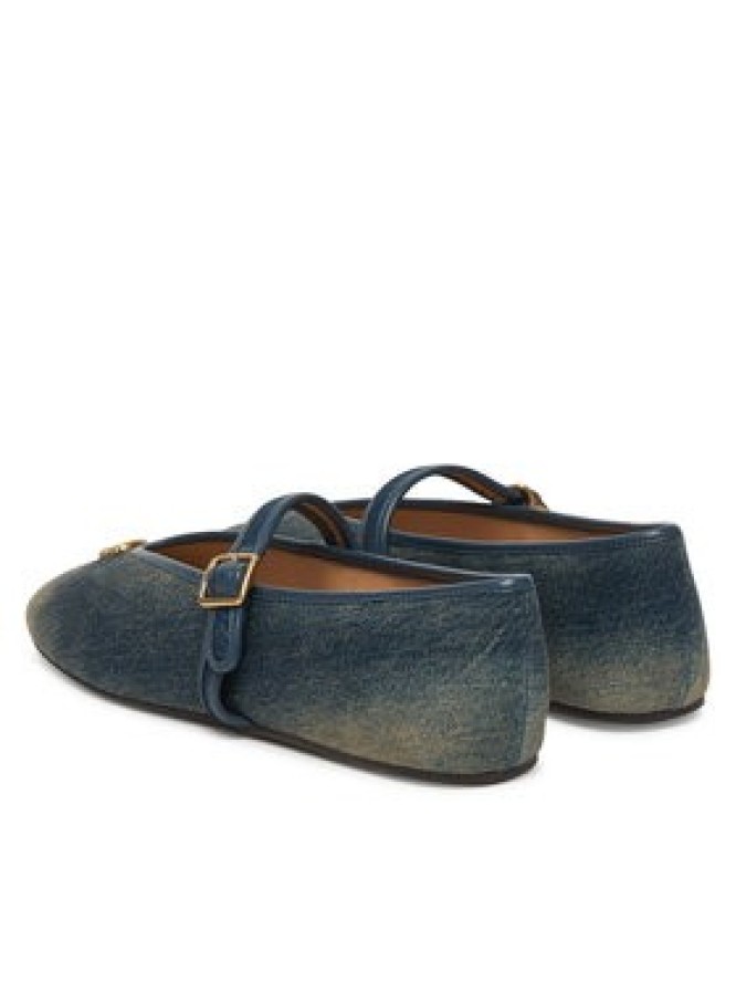 Coach Baleriny Sclpt CDE51 Niebieski