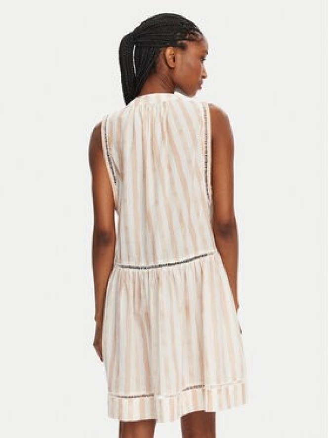 Seafolly Sukienka letnia Ladder 55405-DR Beżowy Relaxed Fit