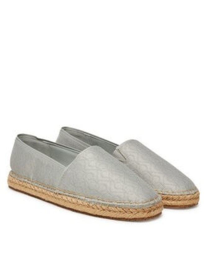 Calvin Klein Espadryle Flat Espadrille - Jacq HW0HW02467 Szary