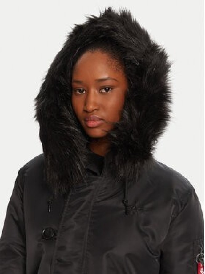 Alpha Industries Parka 198013 Czarny Regular Fit