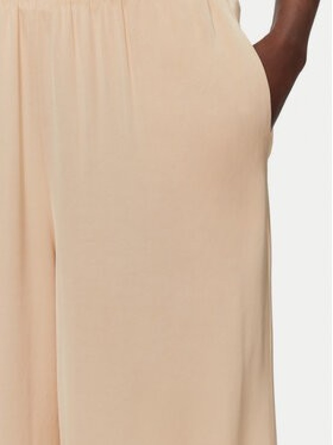 ViCOLO Spodnie materiałowe TD0008 Beżowy Relaxed Fit