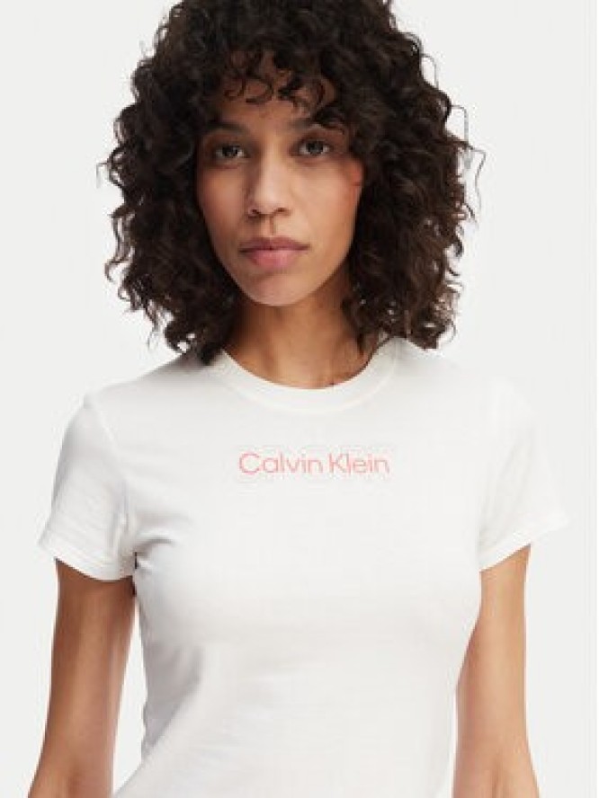 Calvin Klein T-Shirt LVGWS6K240 Biały Regular Fit