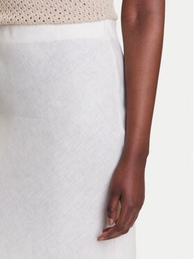 Marella Spódnica midi Desio 2515101032 Biały Regular Fit