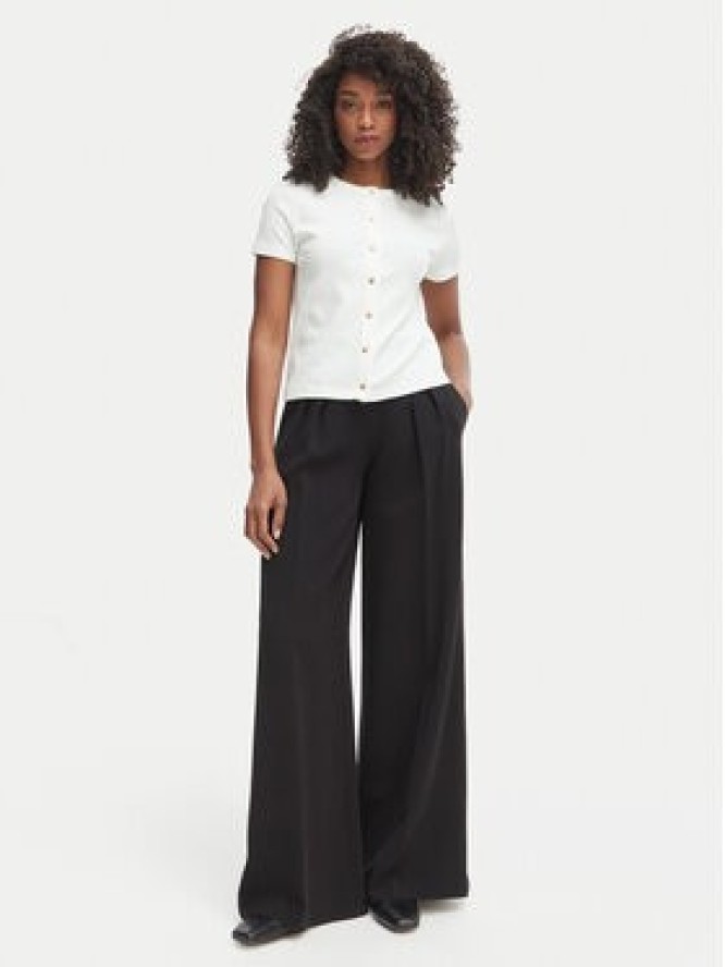 Tommy Hilfiger Bluzka WW0WW48709 Kremowy Slim Fit