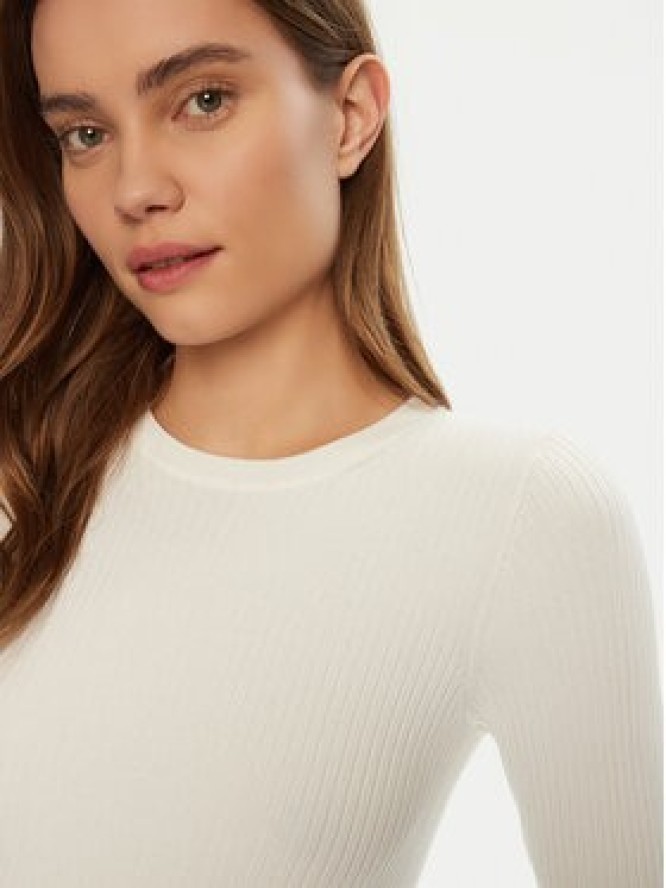 JJXX Sweter Jodi 12250072 Biały Slim Fit