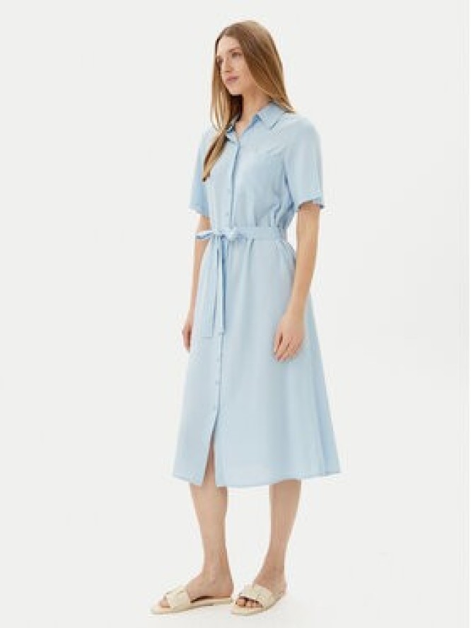 Pieces Sukienka koszulowa Pia 17152063 Niebieski Regular Fit