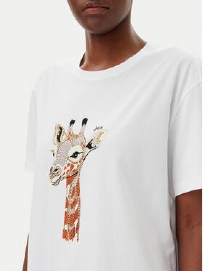 Liu Jo T-Shirt WA5230 JS904 Biały Regular Fit