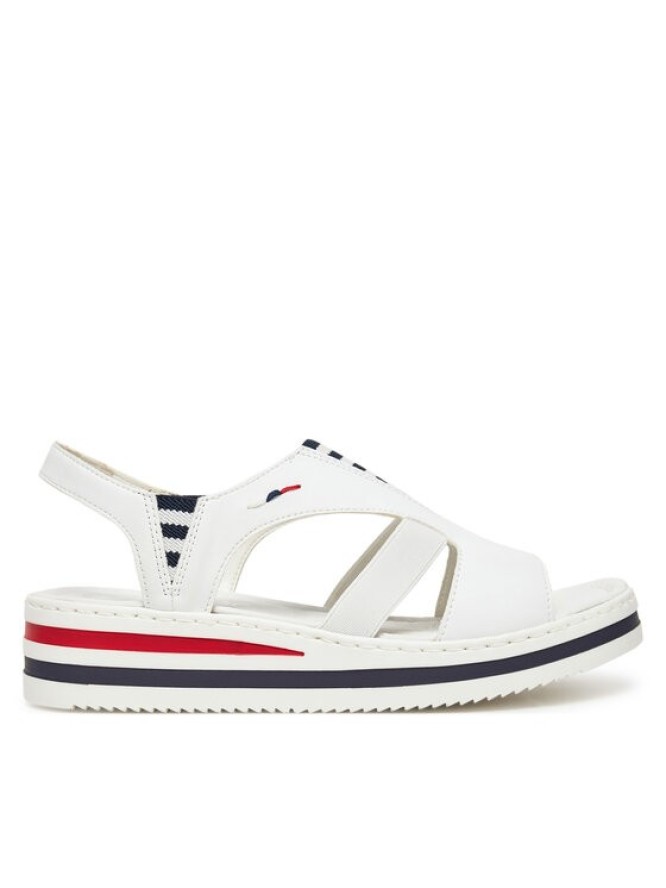 Rieker Sandały V02Y5-80 Biały