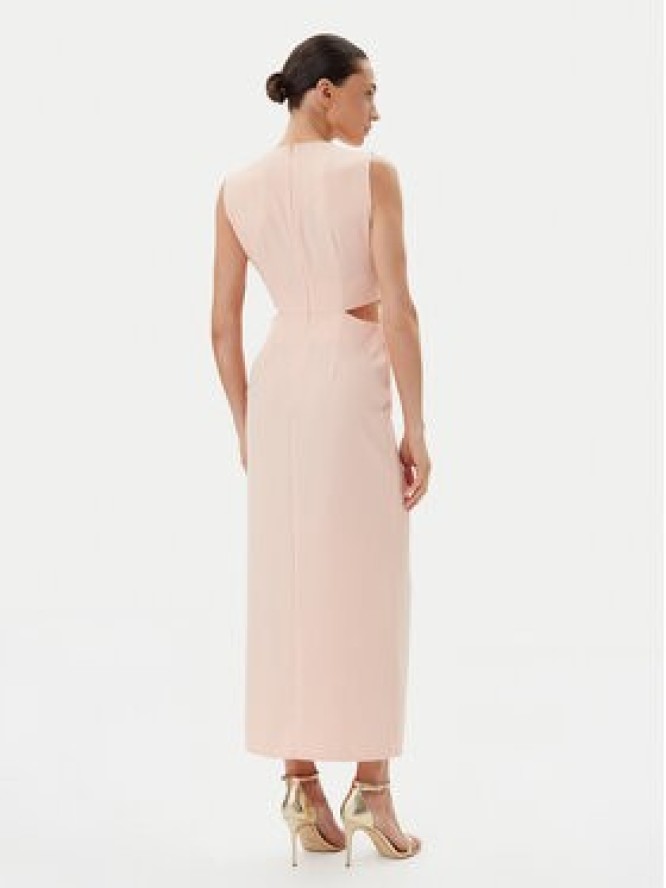 Haveone Sukienka wieczorowa AFS-N029 Beżowy Regular Fit