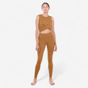 Legginsy do jogi damskie Kimjaly Premium