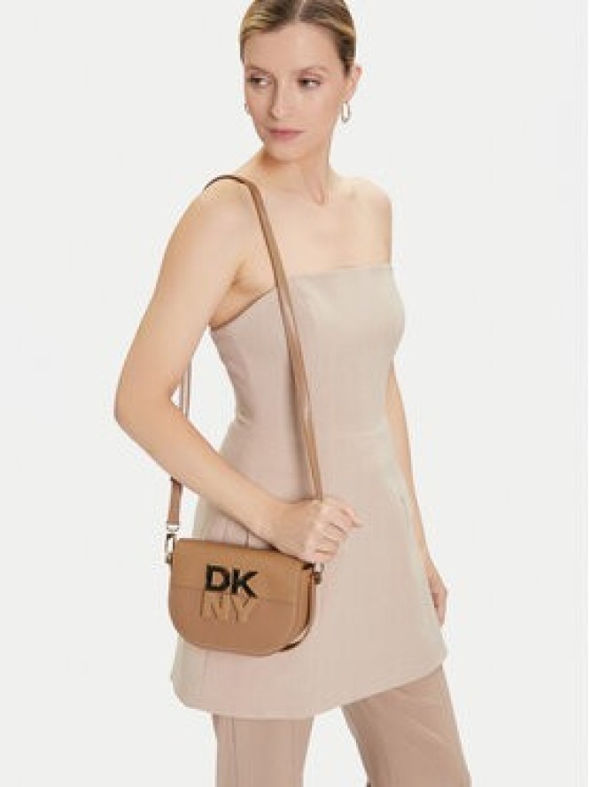 DKNY Torebka Echo Sm Flap Cbody R42EKE28 Brązowy