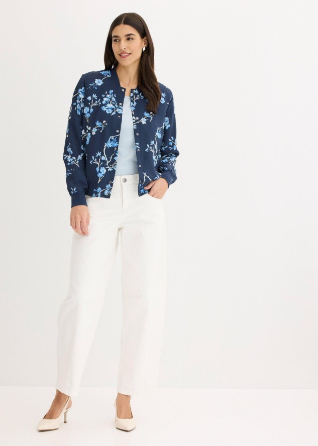 Krótka kurtka bomberka