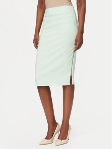 Rinascimento Spódnica ołówkowa CFC0127985003 Zielony Slim Fit