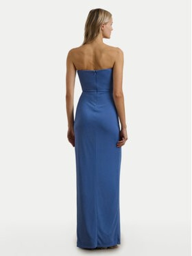 LAUREN RALPH LAUREN Sukienka wieczorowa 253963657002 Niebieski Regular Fit