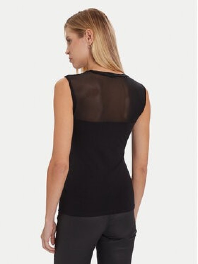 Morgan Bluzka 252-DIMARA Czarny Slim Fit