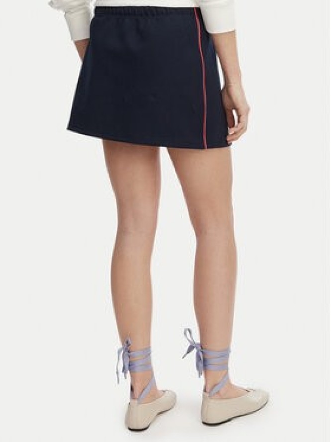 Tommy Jeans Spódnica mini Badge DW0DW22589 Granatowy Regular Fit