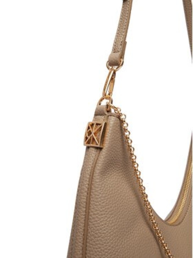 Calvin Klein Torebka Emblem Hw Pebble Shoulder Bag LV04F3495G Beżowy