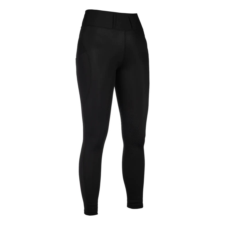 Damskie legginsy jeździeckie o średniej przyczepności HKM Jil High Waist