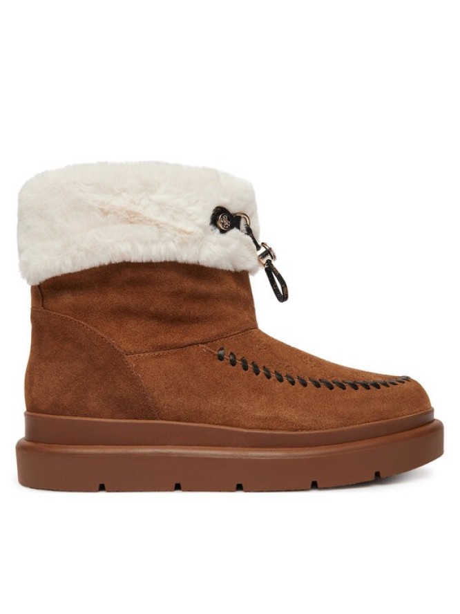 Guess Śniegowce FLFKEN LEA10 Brązowy jasny