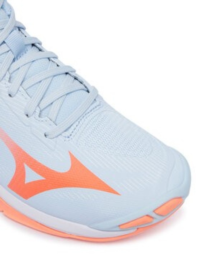 Mizuno Buty halowe Wave Lightning Pro Mid V1GC2665 Niebieski jasny
