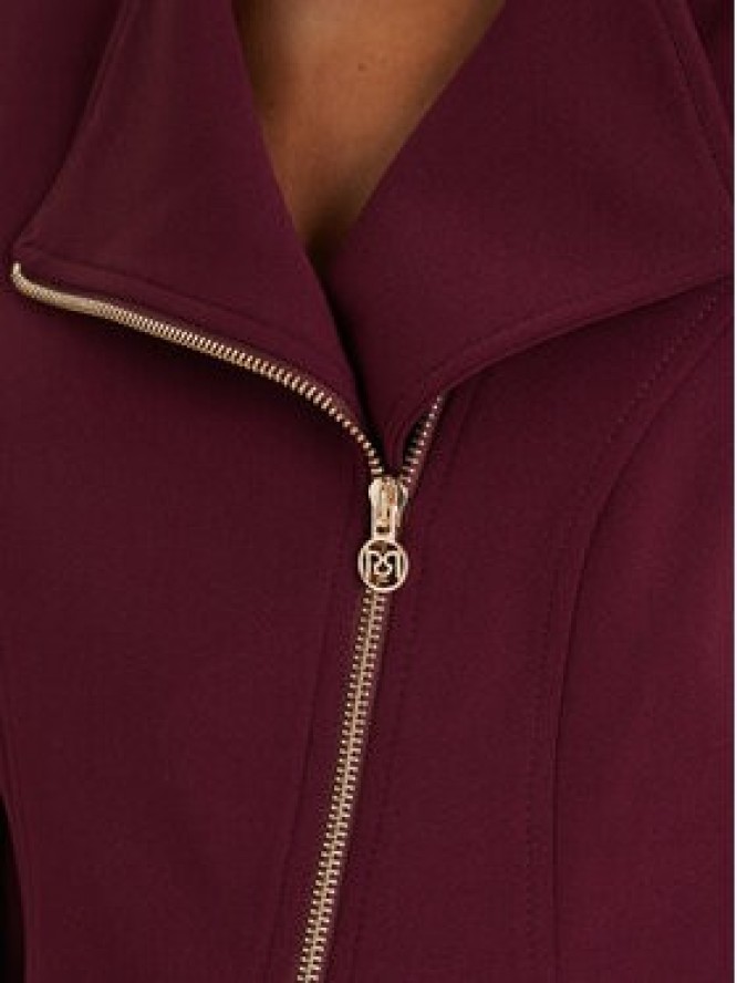 Rinascimento Marynarka CFC0125220003 Bordowy Slim Fit