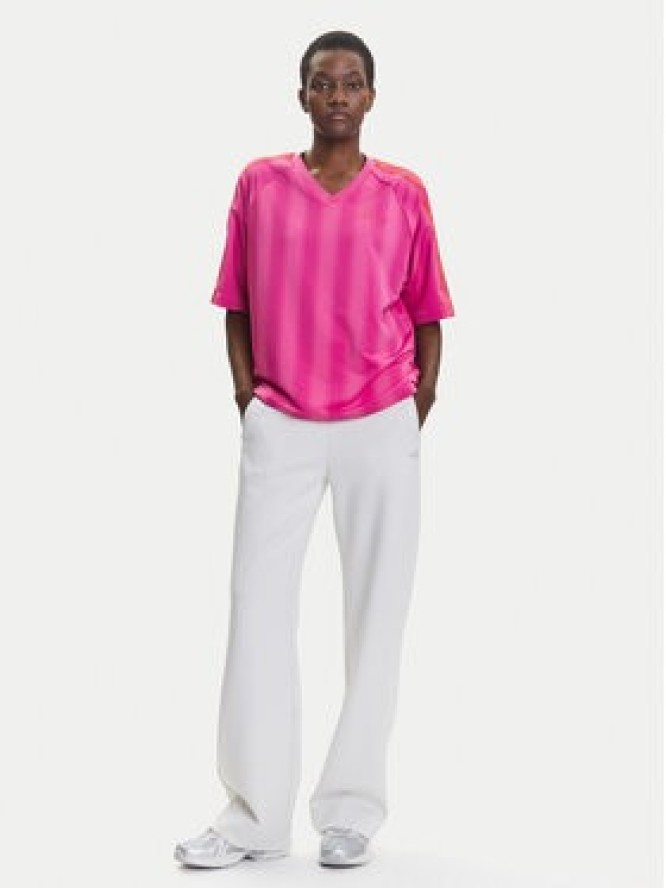 adidas T-Shirt Linear JW6021 Różowy Oversize