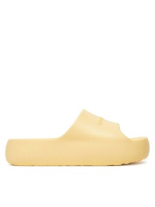 Tommy Jeans Klapki Tjw Chunky Pool Slide Ess EN0EN02879 Żółty