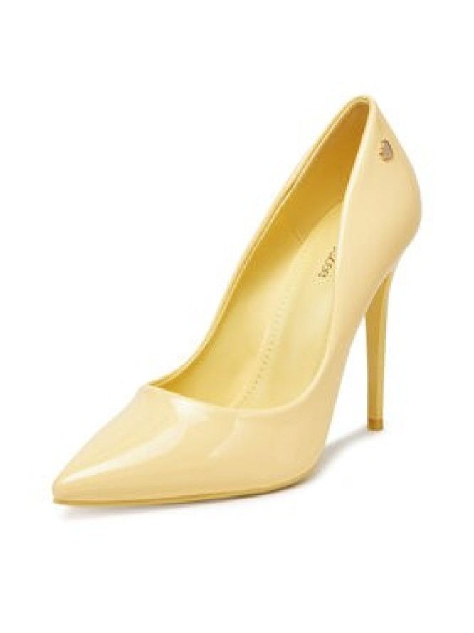 DeeZee Szpilki AB2-4503A Żółty