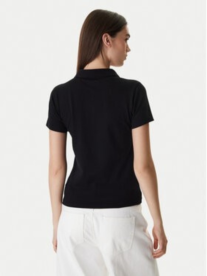 Guess Polo W5GP73 KCYR1 Czarny Regular Fit