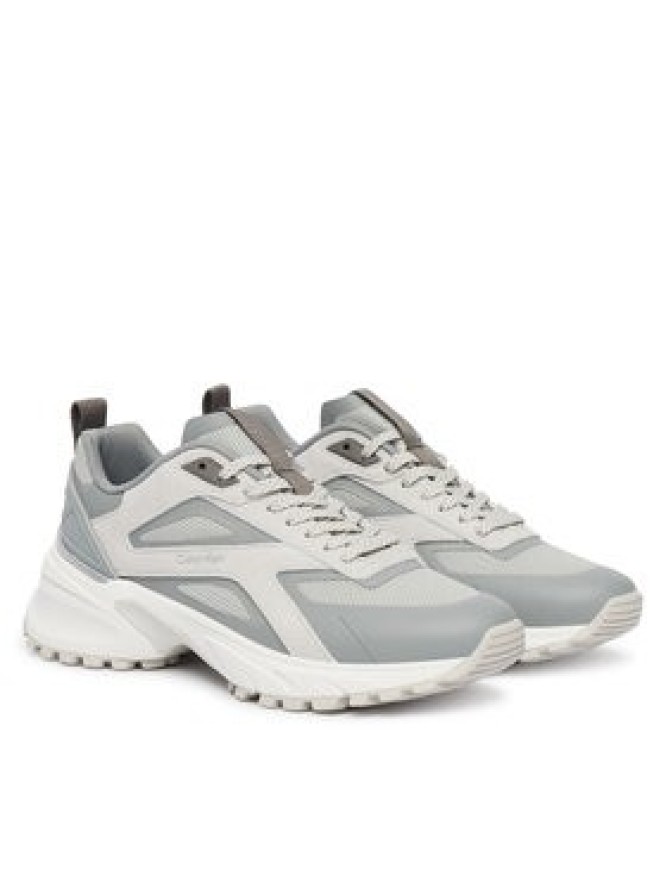 Calvin Klein Sneakersy Hike Runner Ck Stripe Refl Su HW0HW03107 Szary
