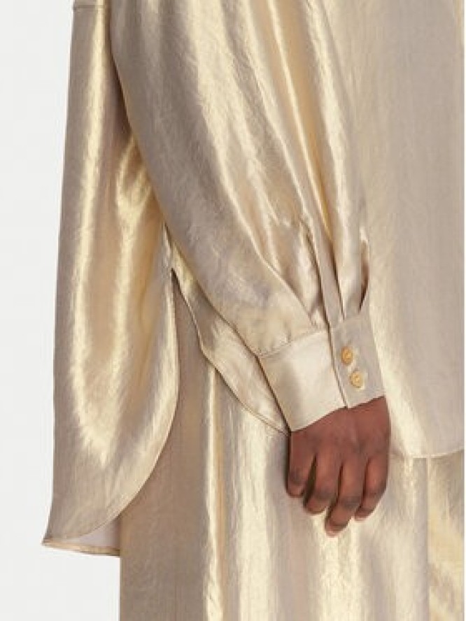 ACCESS FASHION Koszula 53-7016-922 Złoty Loose Fit