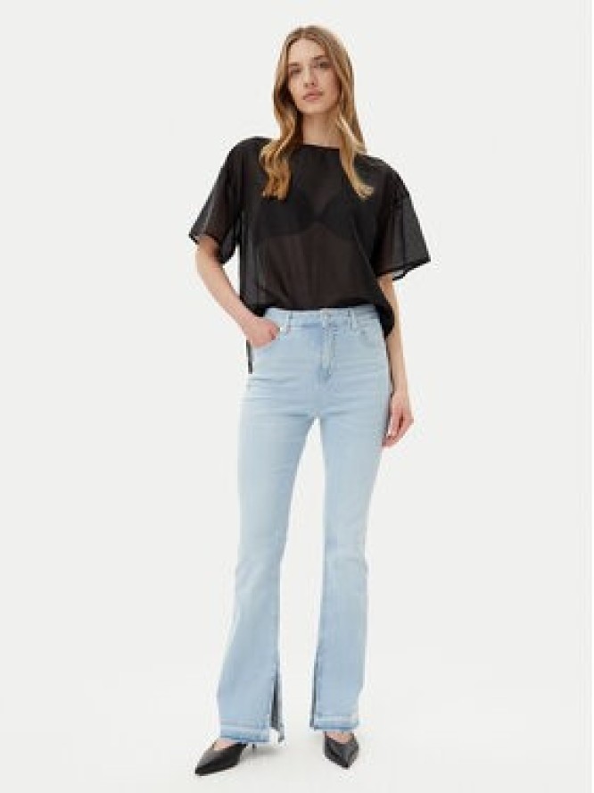 BOSS Jeansy Rosa 50539642 Niebieski Bootcut Fit