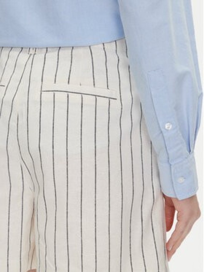 Pepe Jeans Szorty materiałowe Henar PL801163 Beżowy Loose Fit