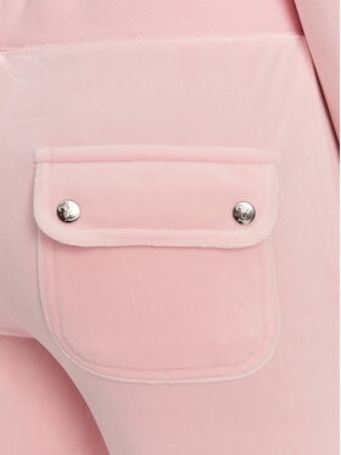 Juicy Couture Spodnie dresowe Layla JCSEBJ001 Różowy Flared Leg