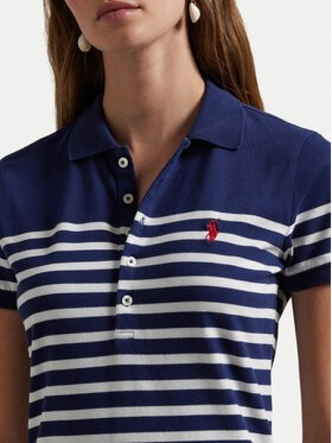 Polo Ralph Lauren Sukienka codzienna 211959122001 Granatowy Regular Fit