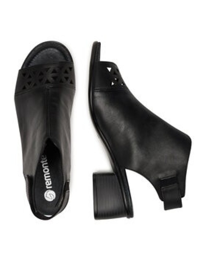 Remonte Sandały R8772-00 Czarny