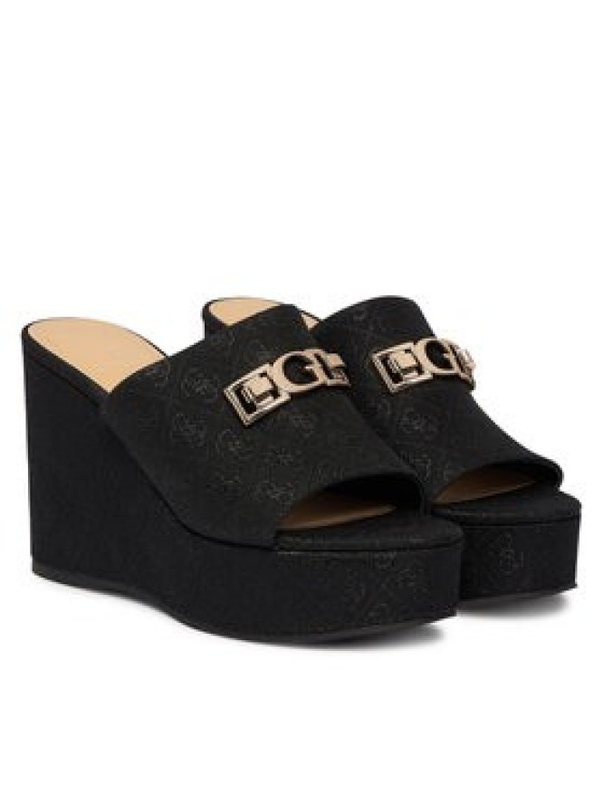 Guess Klapki FLJEVZ FAB04 Czarny