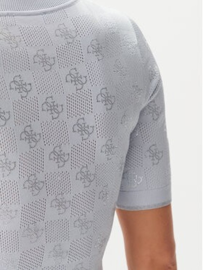 Guess Sweter W5GR20 Z3D60 Niebieski Regular Fit