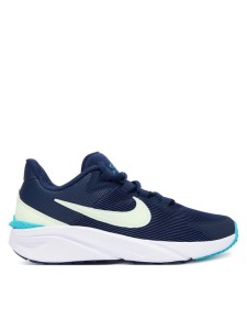 Nike Buty do biegania Star Runner 4 Nn (GS) DX7615 409 Granatowy