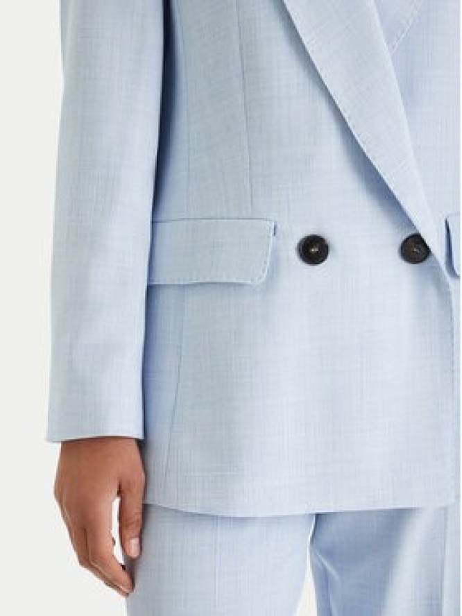 Marella Marynarka Canzone 2613041151 Błękitny Regular Fit