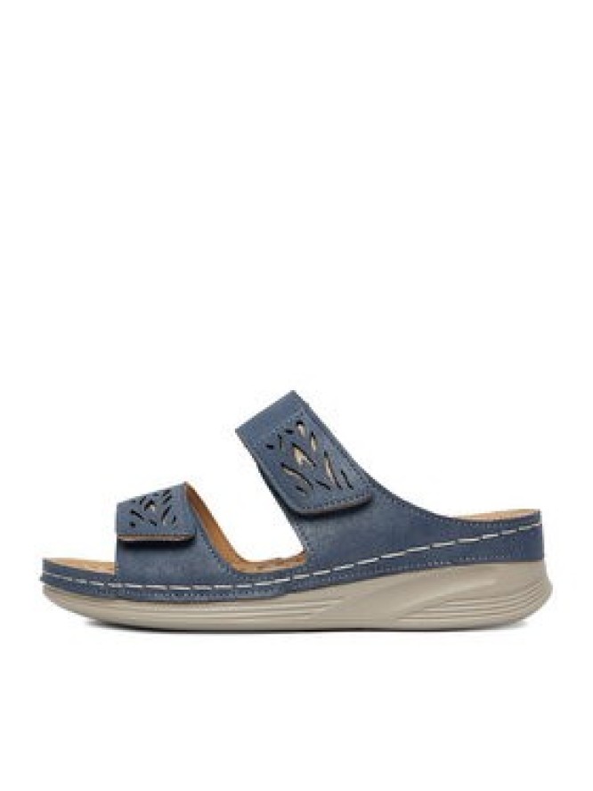 Go Soft Klapki CEO-WYL05010-11 Niebieski