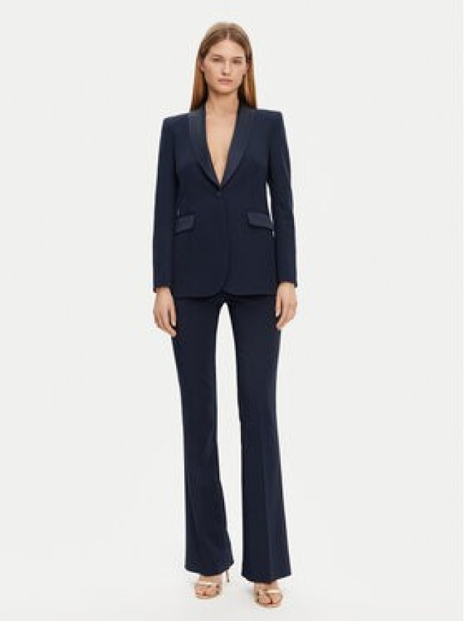 Rinascimento Marynarka CFC0123105003 Granatowy Regular Fit