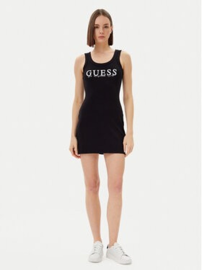 Guess Sukienka codzienna V5GK06 K8RT2 Czarny Slim Fit
