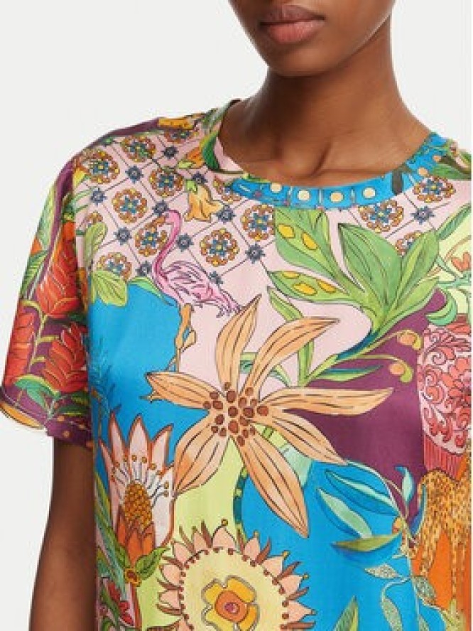 Liu Jo T-Shirt WA6512 T473A Kolorowy Regular Fit