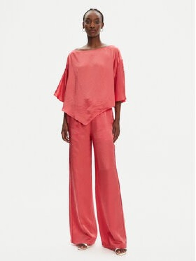 PINKO Bluzka 104671 A2BU Koralowy Relaxed Fit