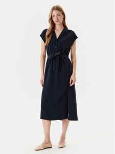Marc O'Polo Sukienka koszulowa 500 0006 770 Granatowy Regular Fit