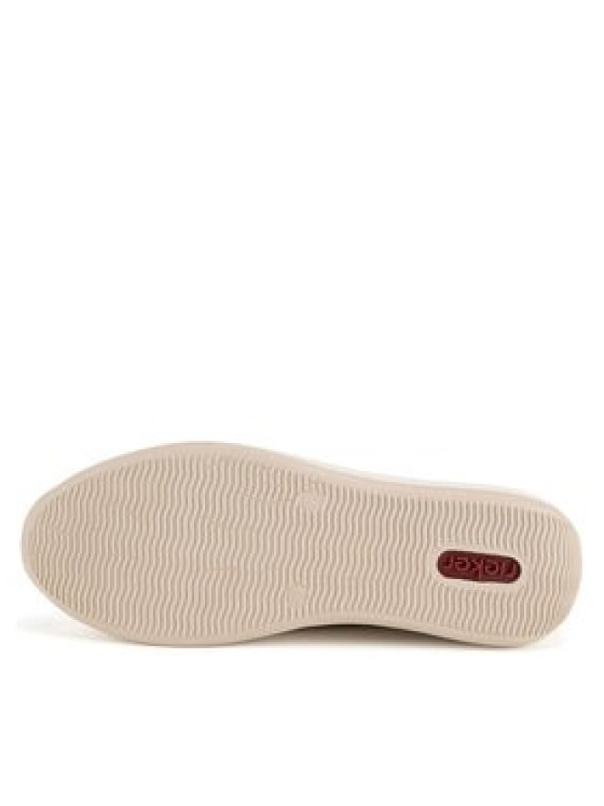 Rieker Półbuty N1156-60 Beżowy