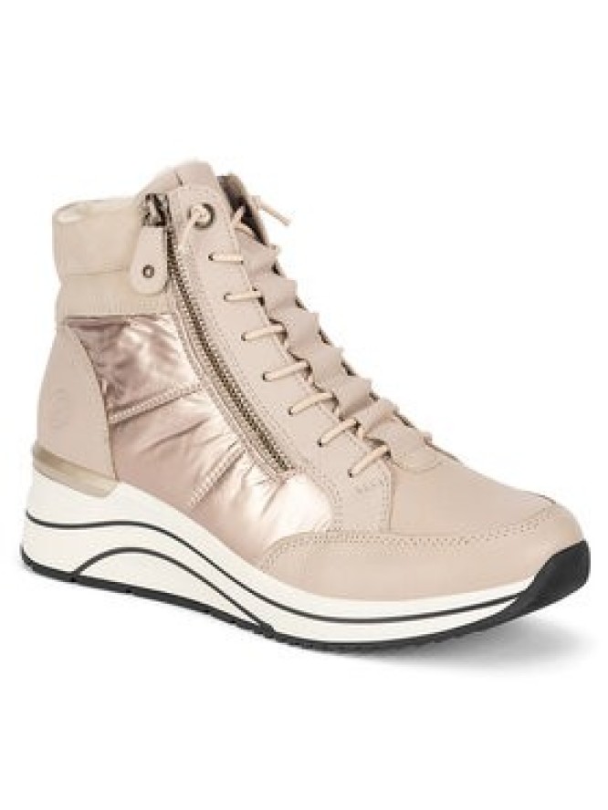 Remonte Botki D0T72-60 Beżowy