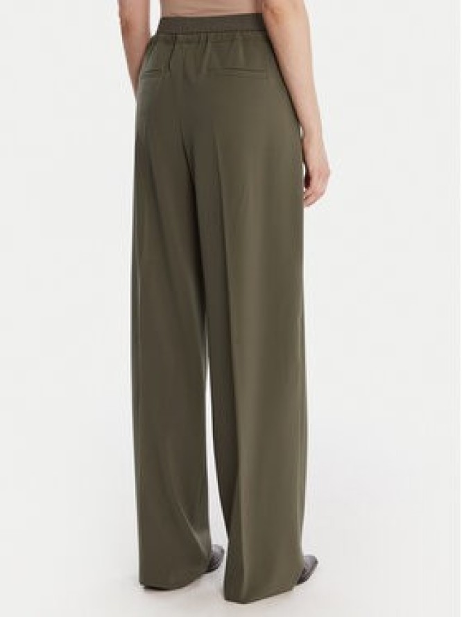 Marella Spodnie materiałowe Vanto 2523136065 Zielony Regular Fit